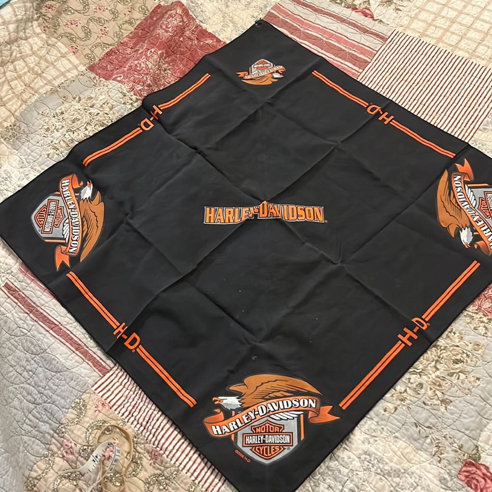 2006 Harley Davidson large scarf bandana square 22”